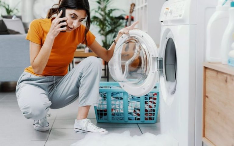 Why is my washing machine leaking from underneath featured img